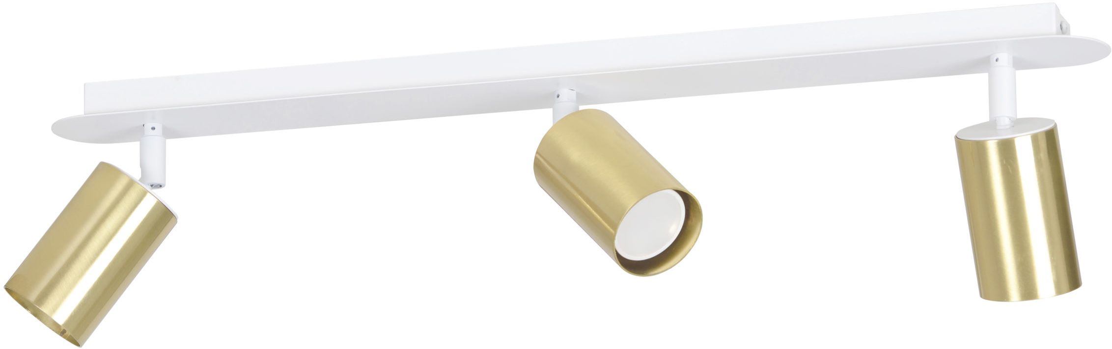 Emibig Zen plafonnier 3x8 W blanc-doré 623/3