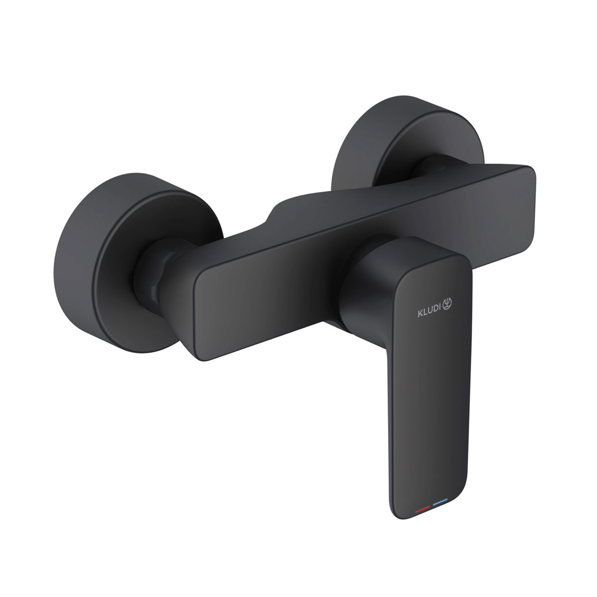 Kludi Pure&Style mitigeur de douche murale noir 408413975