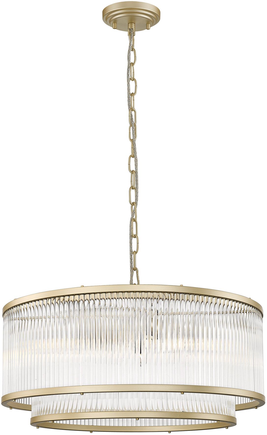 Zuma Line Sergio lampe suspendue 6x60 W transparent-doré P0528-06H-V6AC