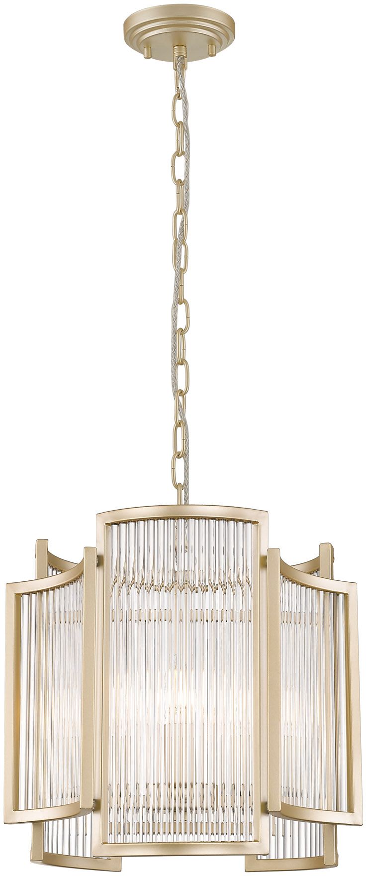 Zuma Line Sergio lampe suspendue 3x60 W transparent-doré P0528-03A-V6AC