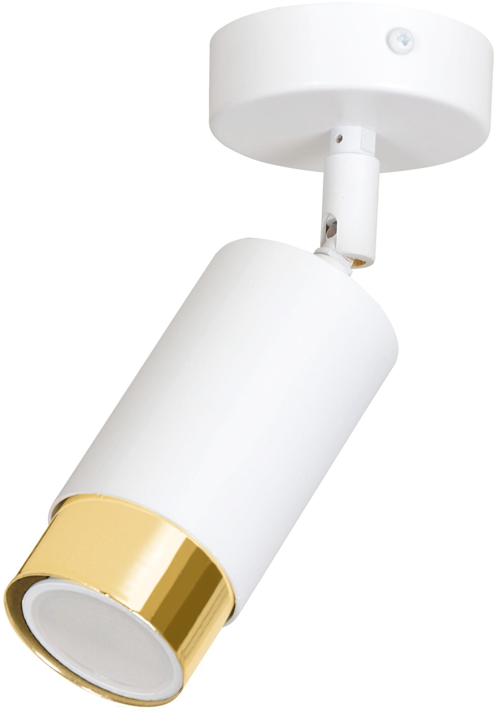 Emibig Hiro plafonnier 1x8 W blanc-doré 963/1