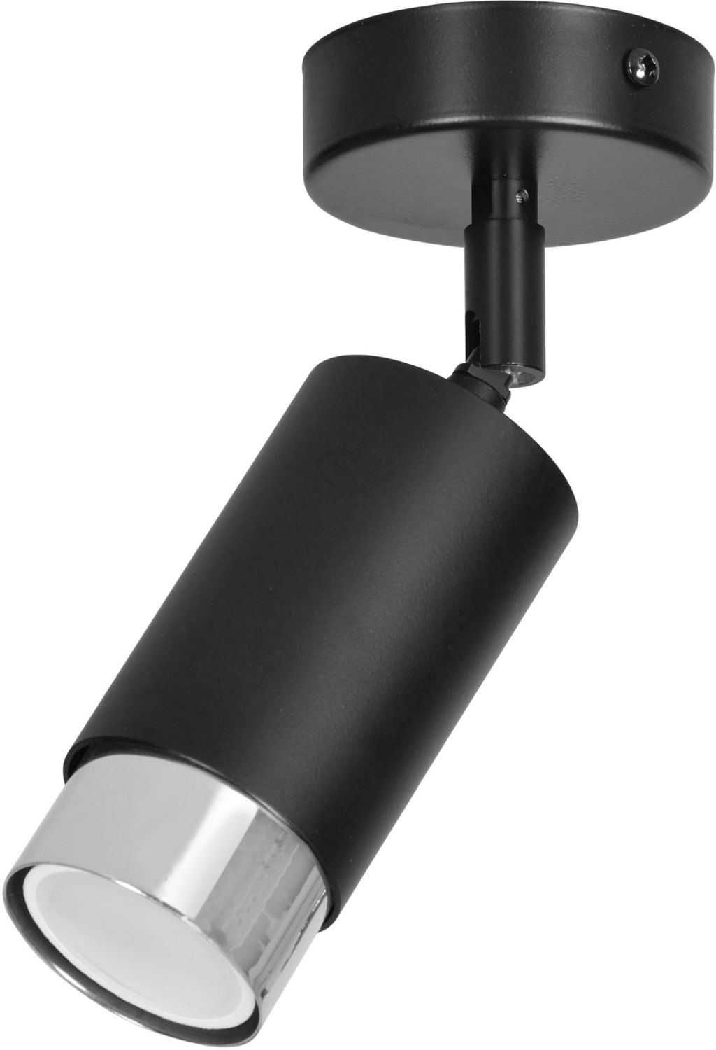 Emibig Hiro plafonnier 1x8 W noir-chrome 964/1