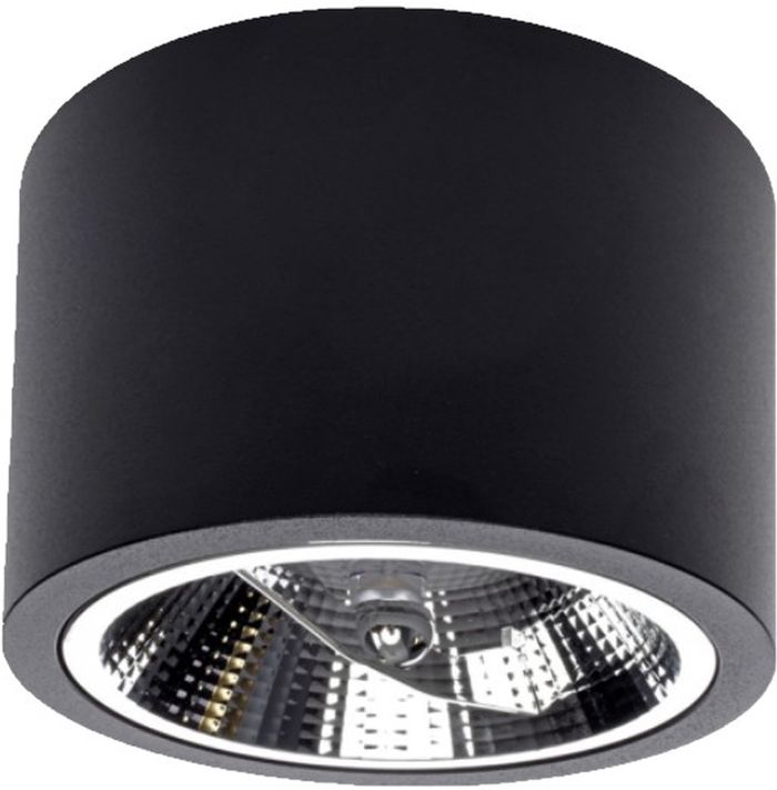 Light Prestige Camino plafonnier 1x9 W noir LP-1101/1SMBK