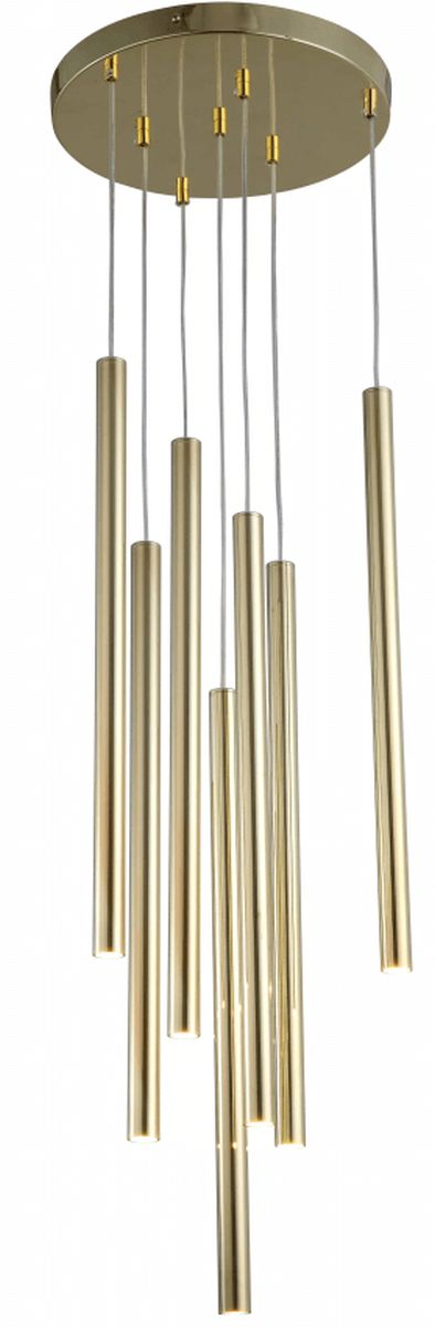 Light Prestige Lungo lampe suspendue x5 W doré LP-894/7PGD