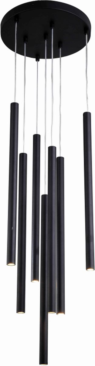 Light Prestige Lungo lampe suspendue x5 W noir LP-894/7PBK