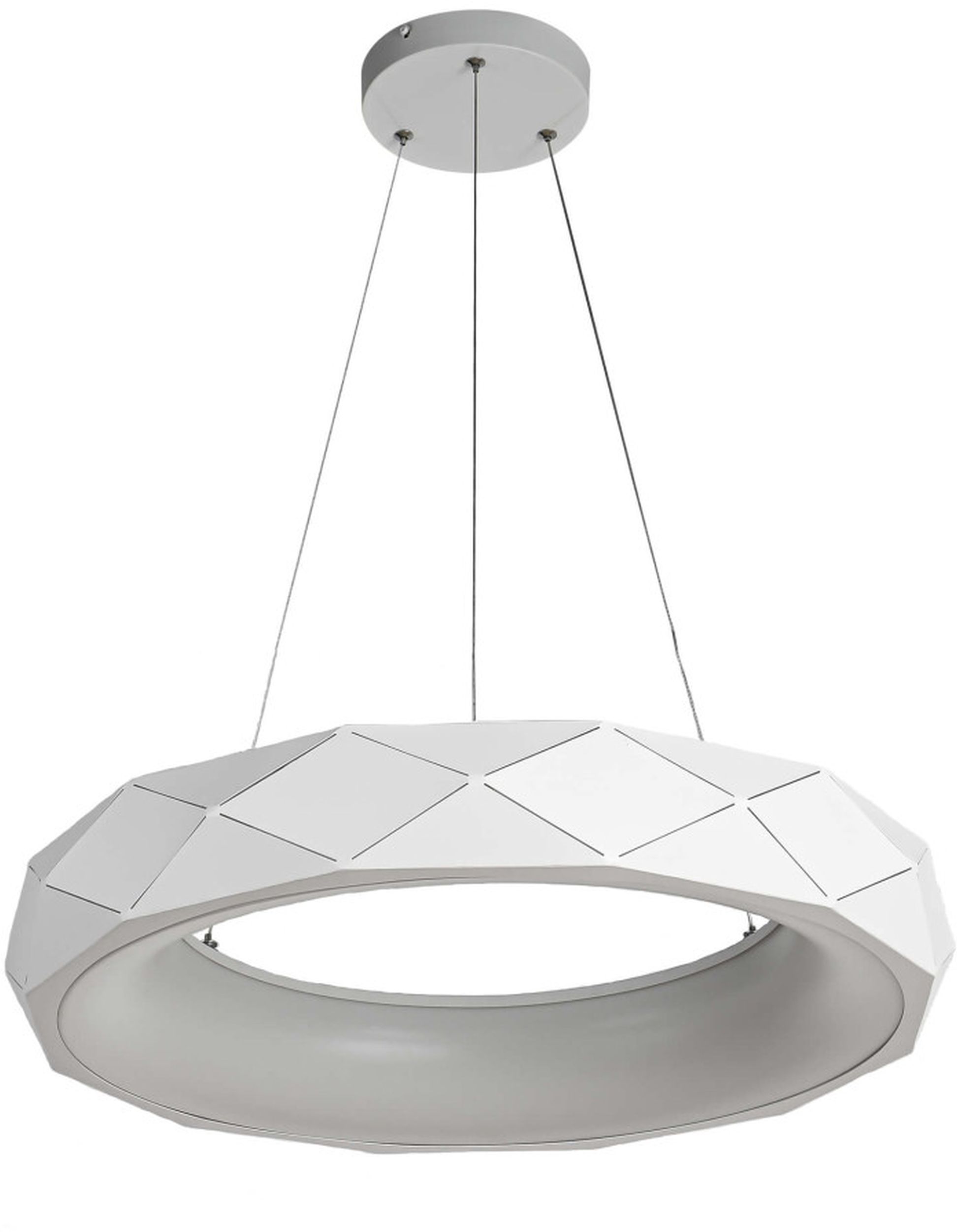 Light Prestige Reus lampe suspendue 1x36 W blanc LP-8069/1PLEDWH