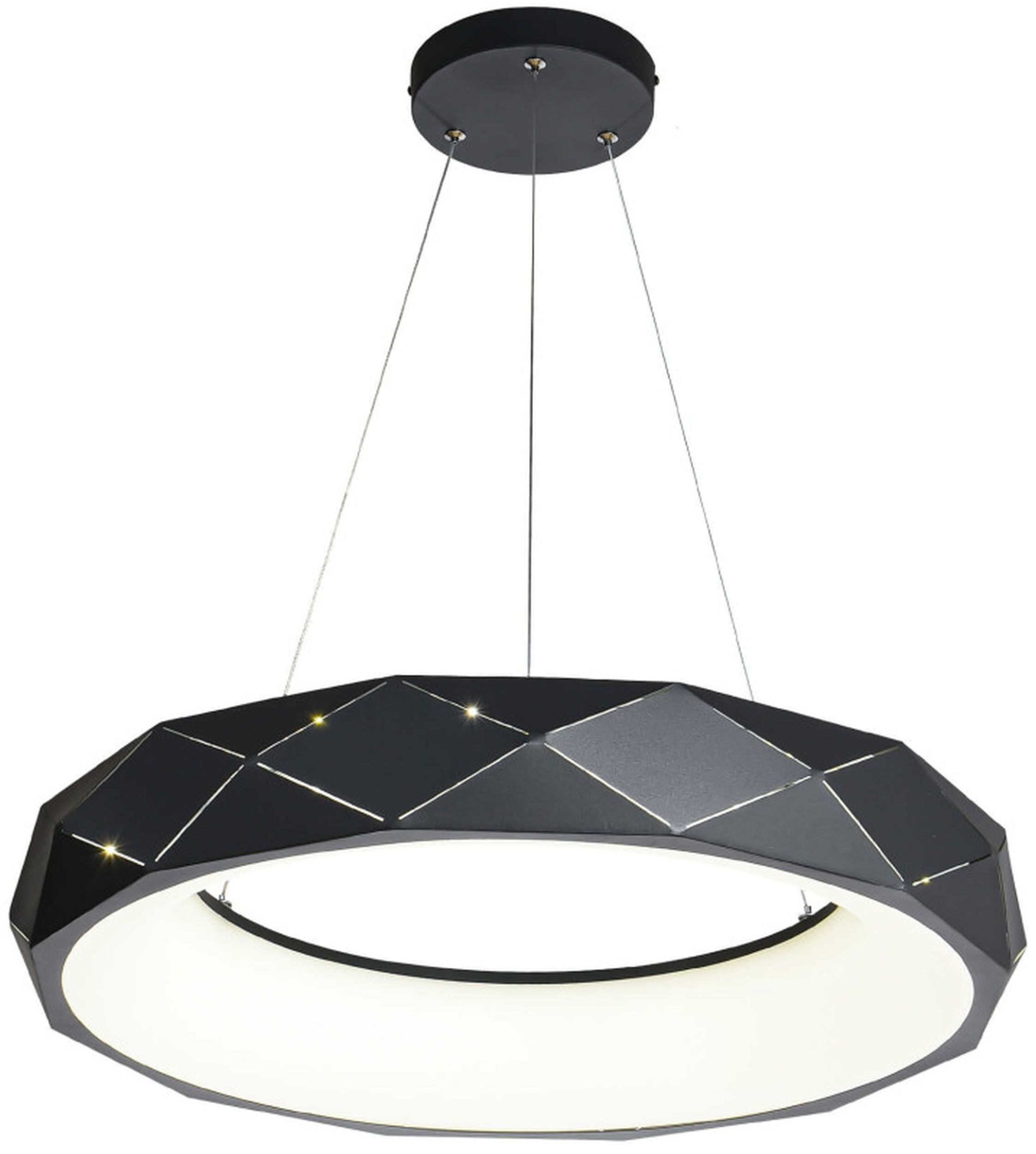 Light Prestige Reus lampe suspendue 1x36 W noir LP-8069/1PLEDBK