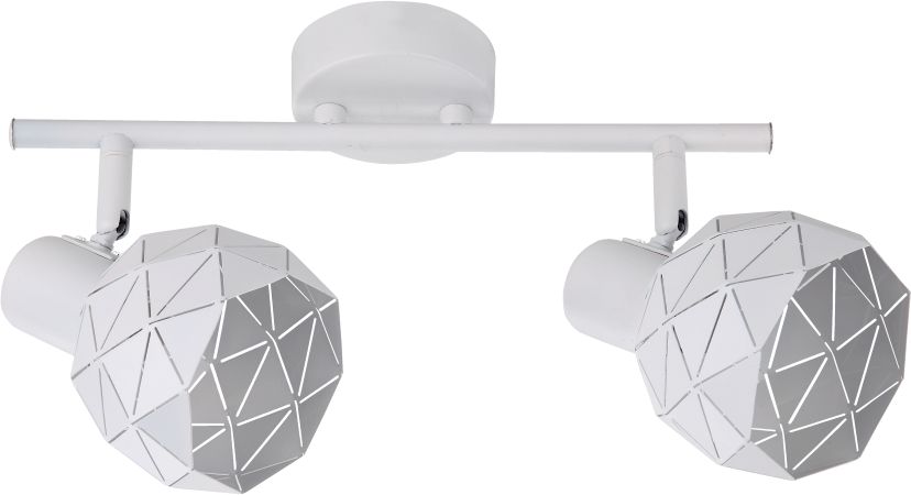 Light Prestige Reus plafonnier 2x40 W blanc LP-8069/2WSWH