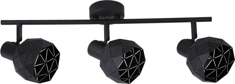 Light Prestige Reus plafonnier 3x40 W noir LP-8069/3WSBK