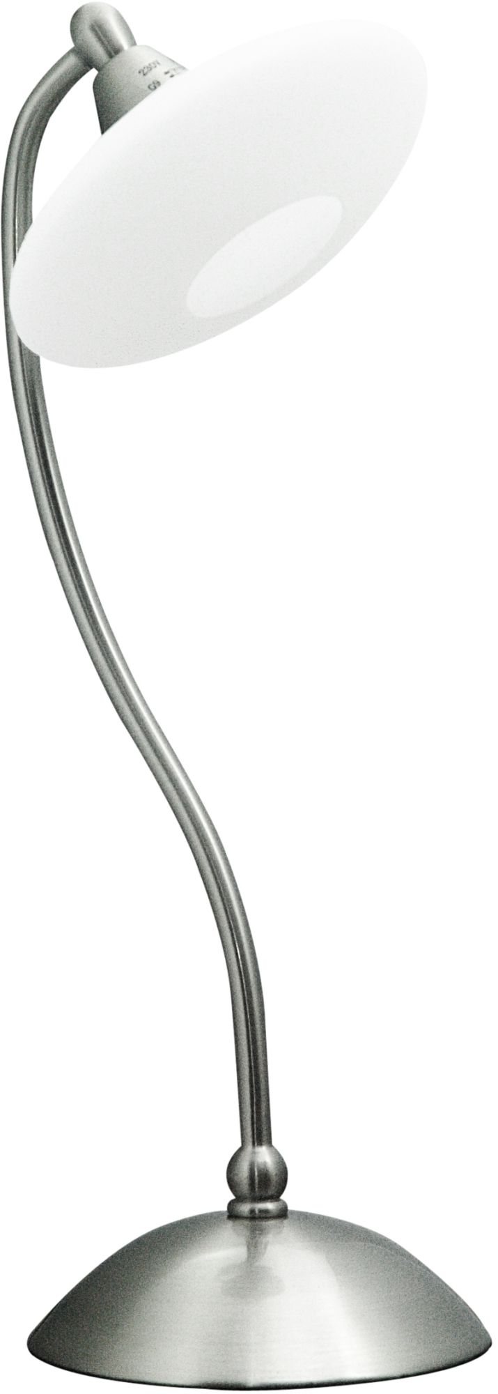 Candellux Elisa lampe de bureau 1x40 W blanc-satin-nickel 41-06045