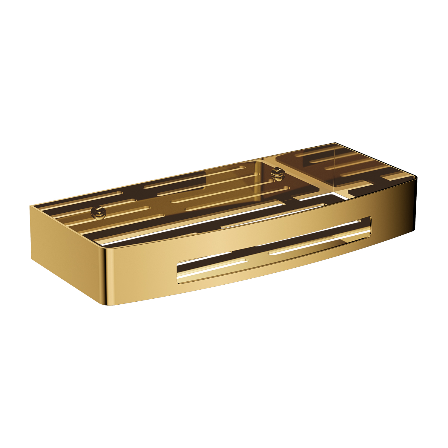 Omnires Uni panier de salle de bain doré UN10331GL
