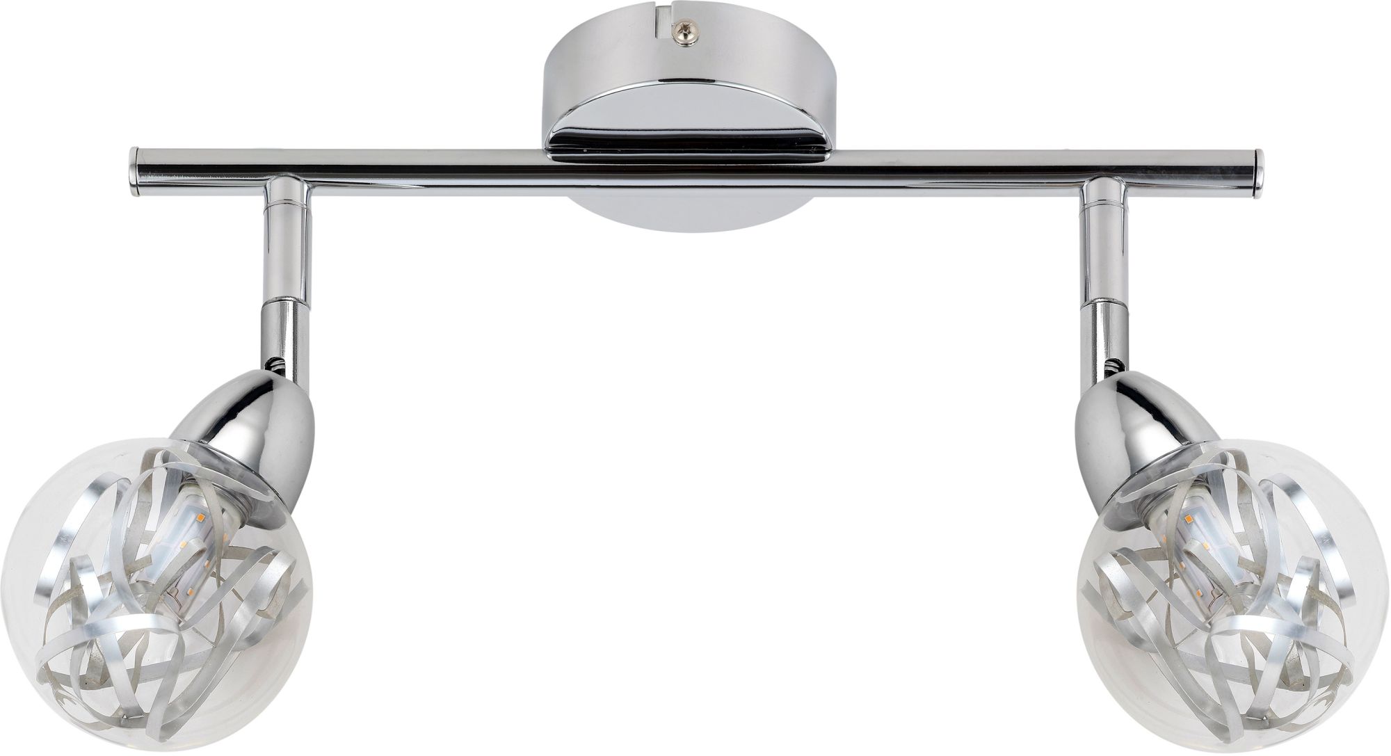 Candellux Bolo plafonnier 2x6 W chrome 92-67586