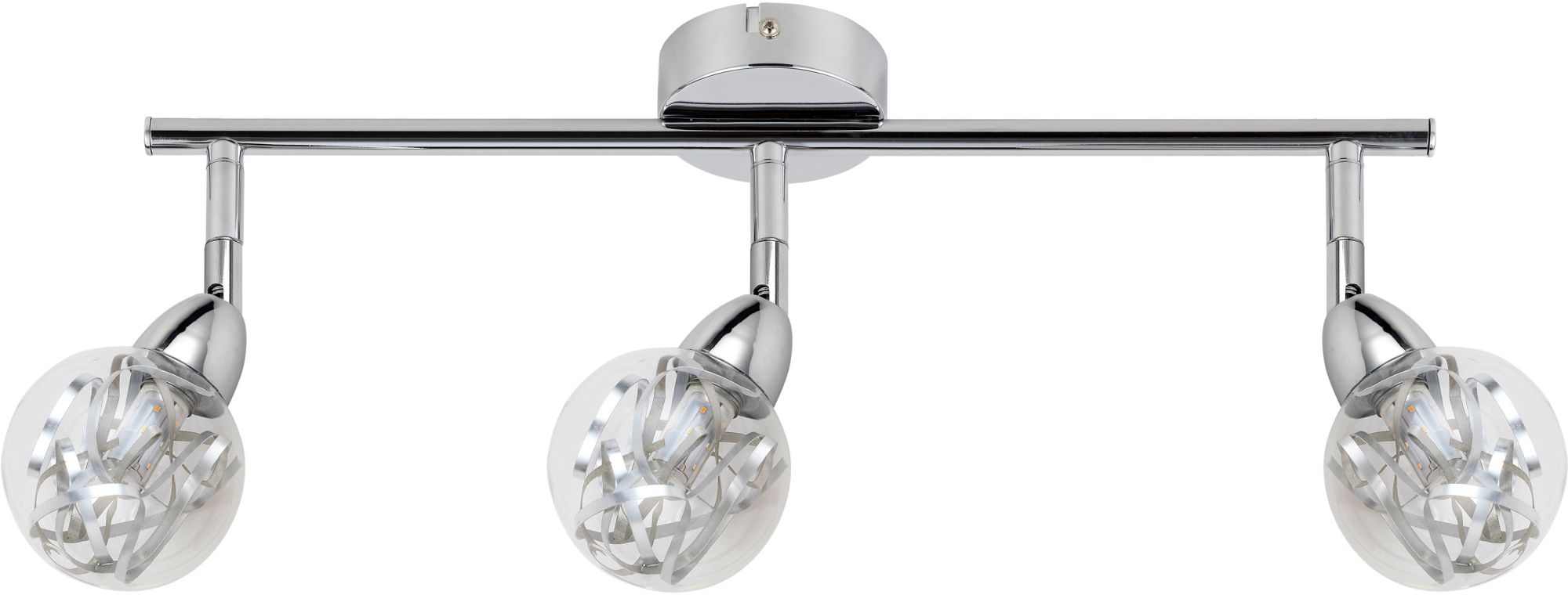 Candellux Bolo plafonnier 3x6 W chrome 93-67647