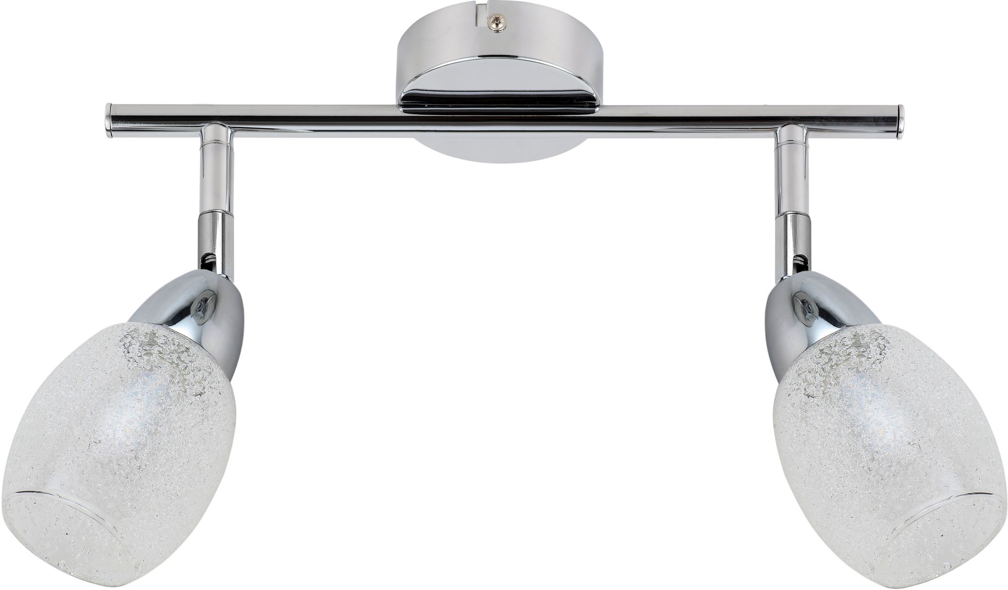 Candellux Rico plafonnier 2x6 W chrome-transparent 92-67579