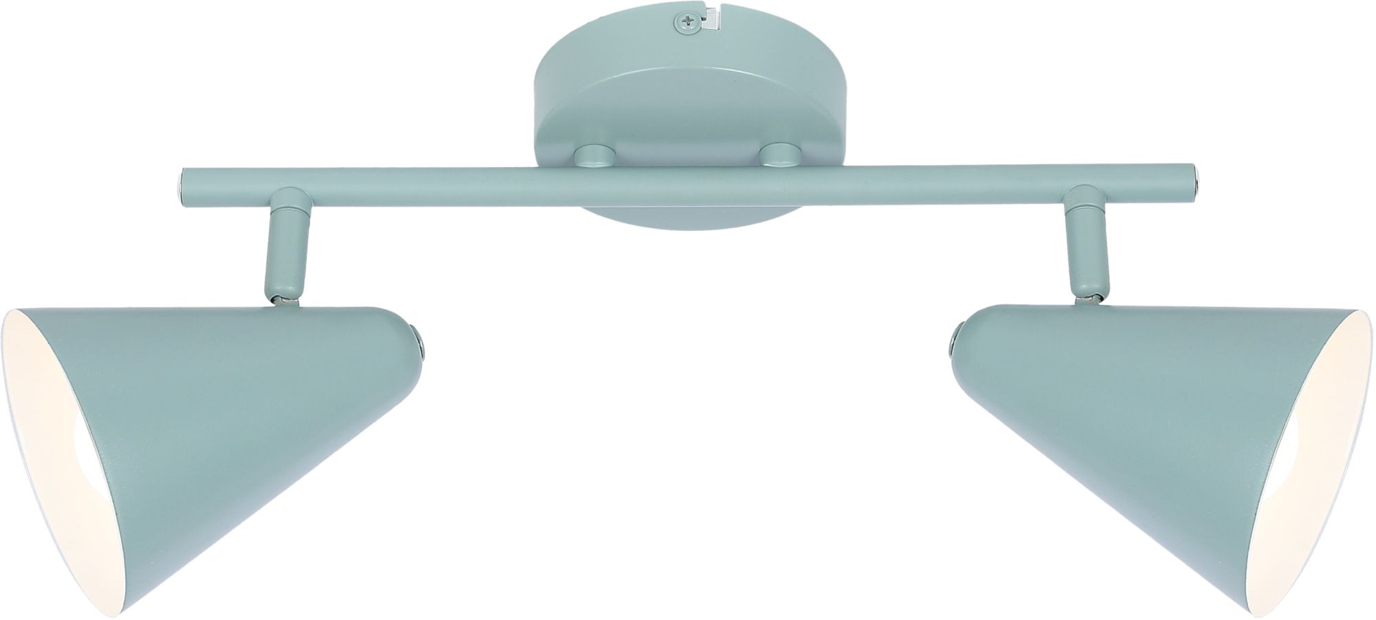 Candellux Amor plafonnier 2x40 W gris 92-63335