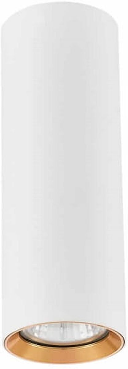 Light Prestige Manacor plafonnier 1x50 W blanc-doré LP-232/1D-170WH/GD
