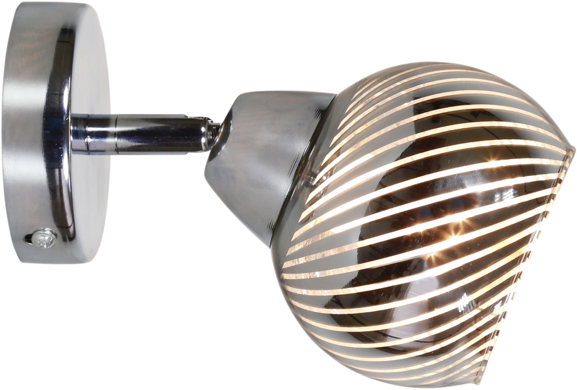 Candellux Fort applique murale 1x10 W chrome 91-62802