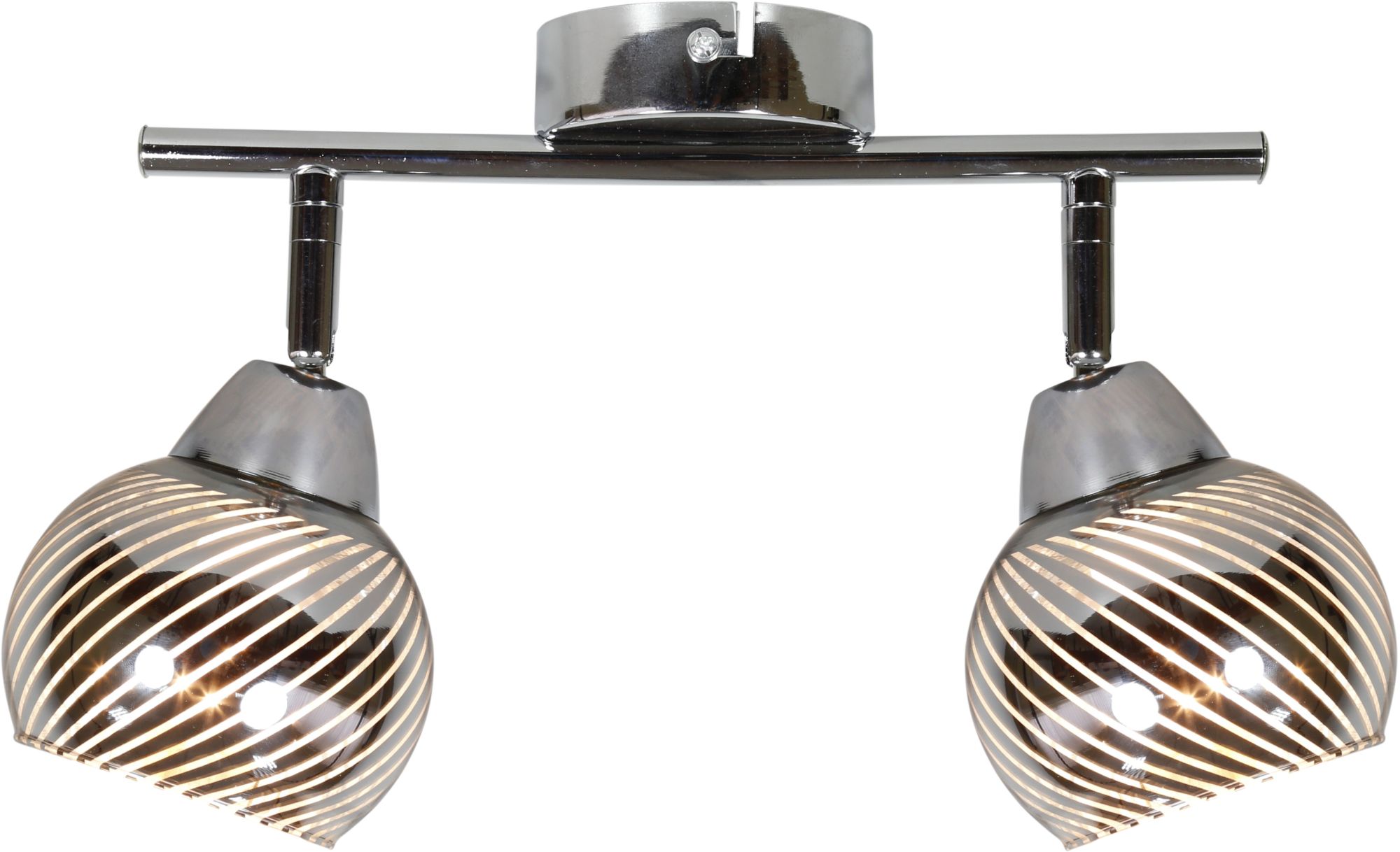 Candellux Fort plafonnier 2x10 W chrome 92-62819