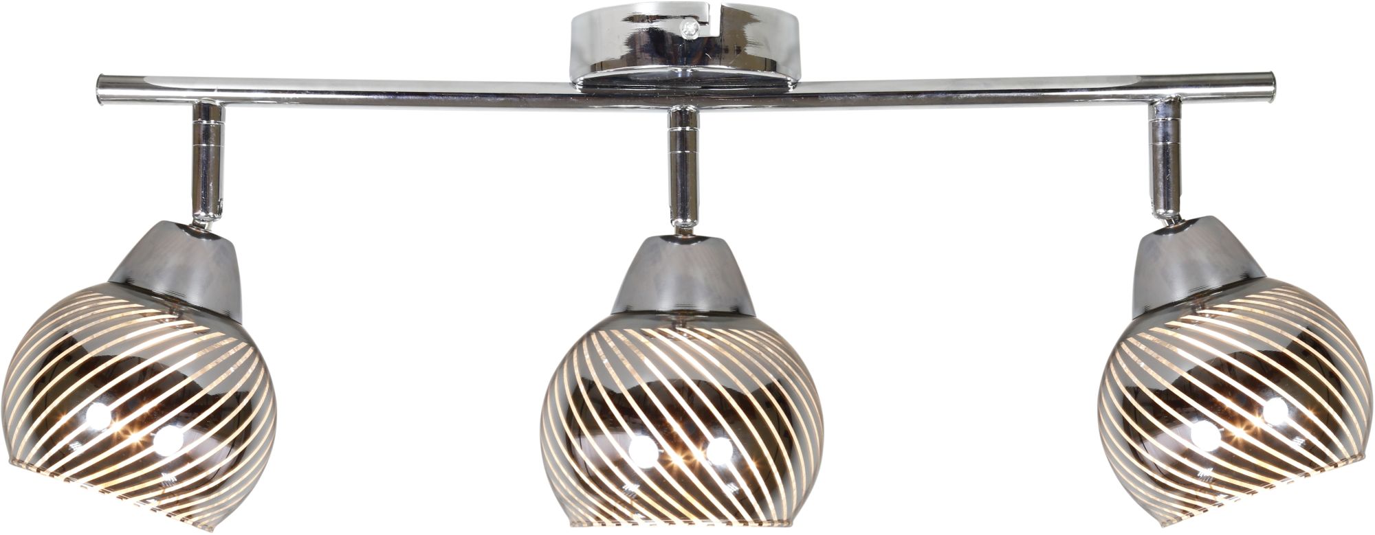 Candellux Fort plafonnier 3x10 W chrome 93-62826