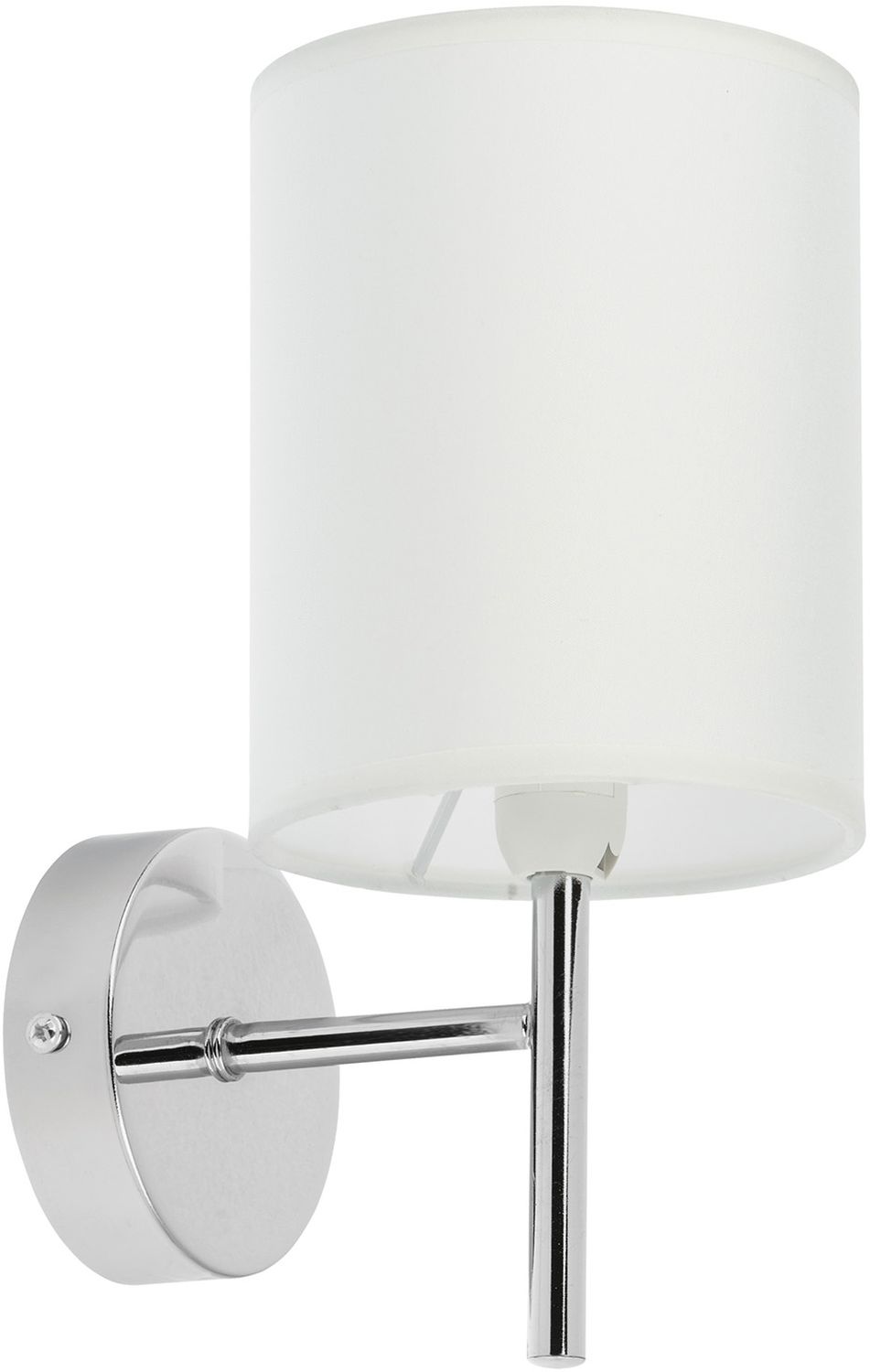 Candellux Yan applique murale 1x40 W blanc-chrome 21-45249