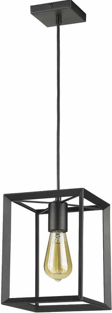 Light Prestige Napoli lampe suspendue 1x60 W noir LP-4146/1P-BL
