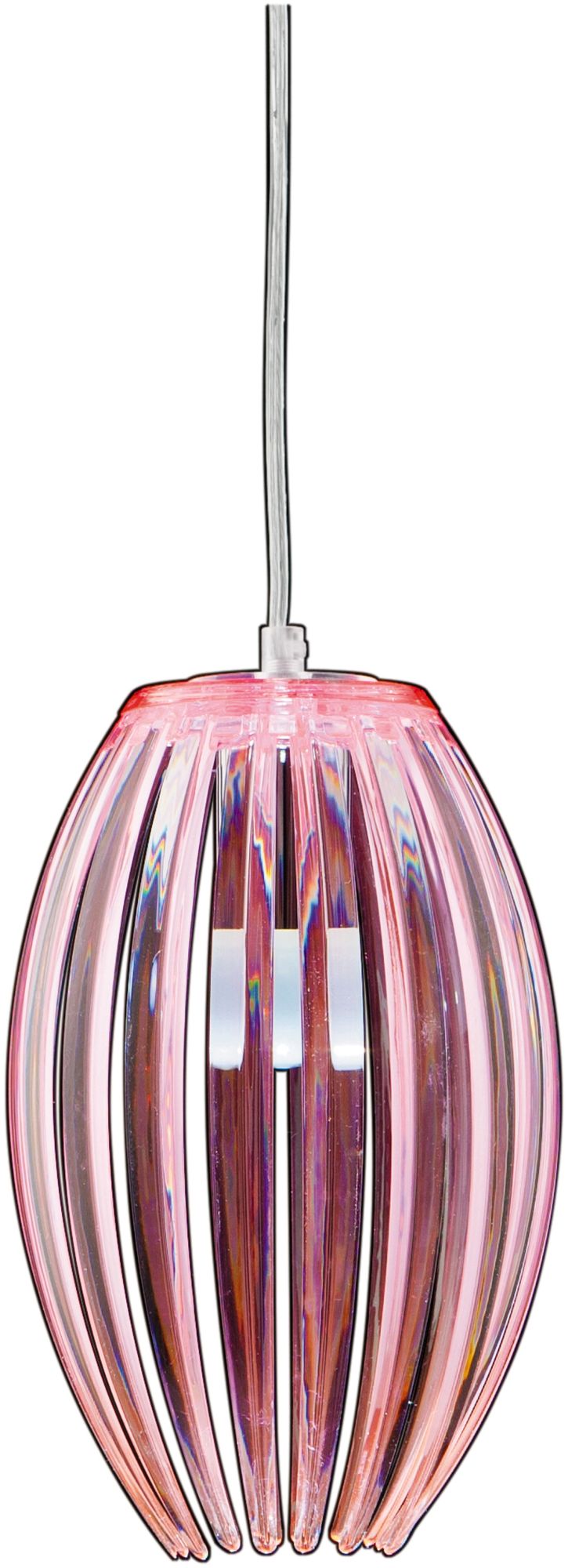 Candellux Abuko lampe suspendue 1x60 W rose 31-55548