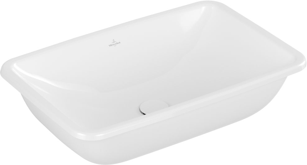 Villeroy & Boch Loop & Friends lavabo 61.5x38 cm rectangulaire sous-plinthe blanc 4A5800R1