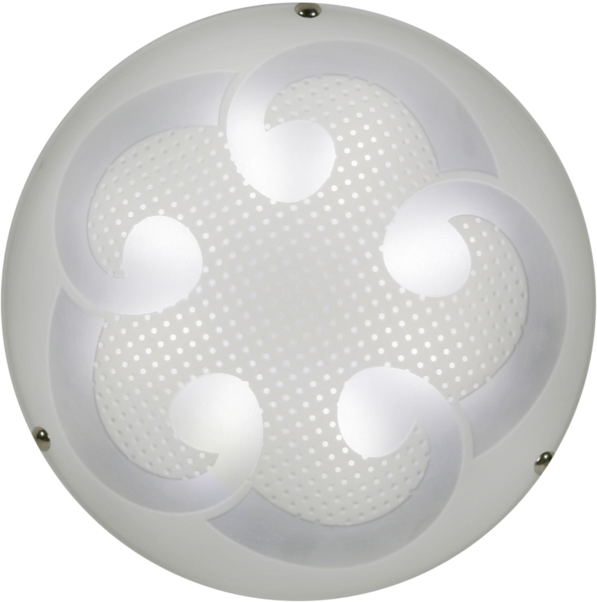 Candellux Monti plafonnier 1x10 W blanc-chrome 13-54920