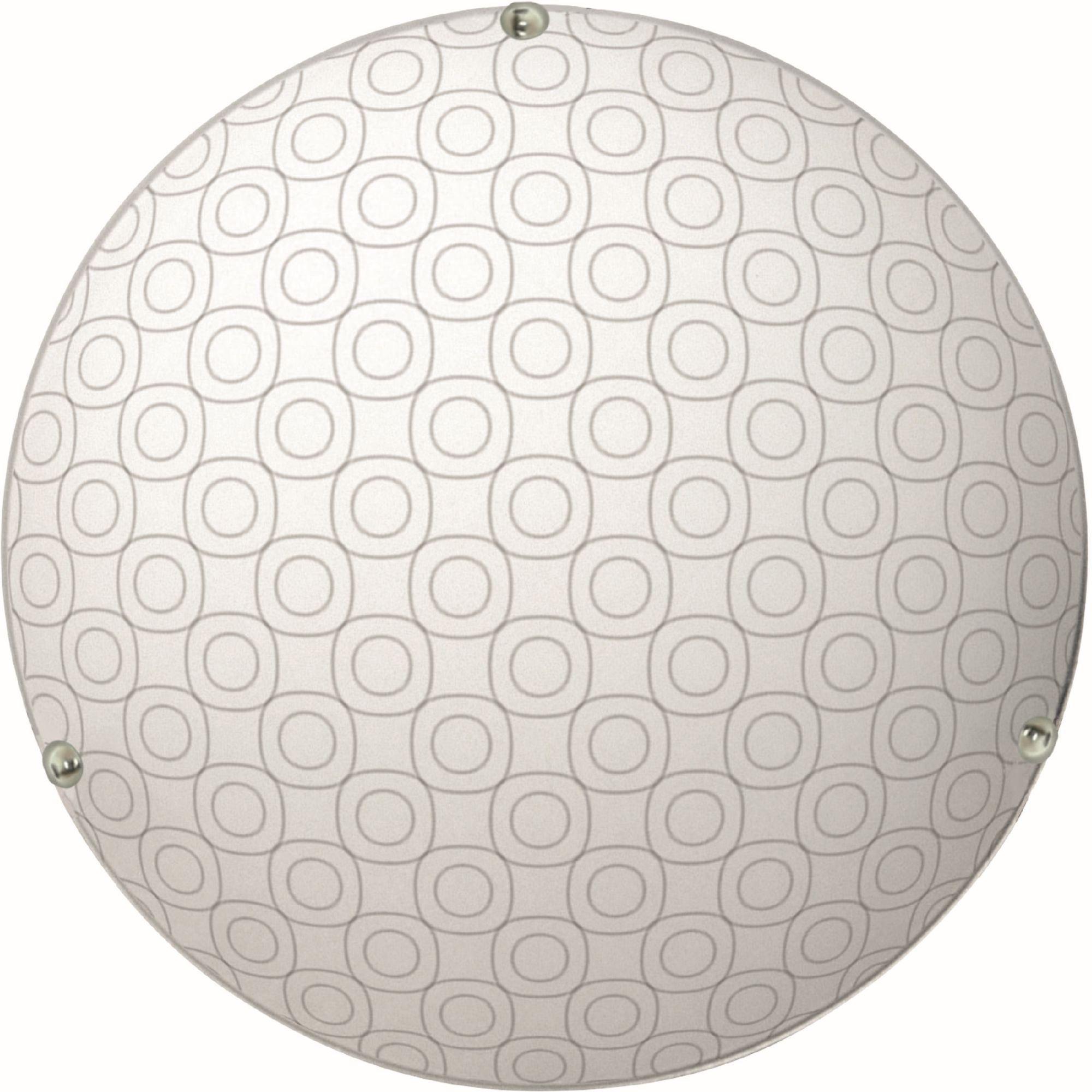 Candellux Sesi plafonnier 1x10 W blanc-chrome 13-55194