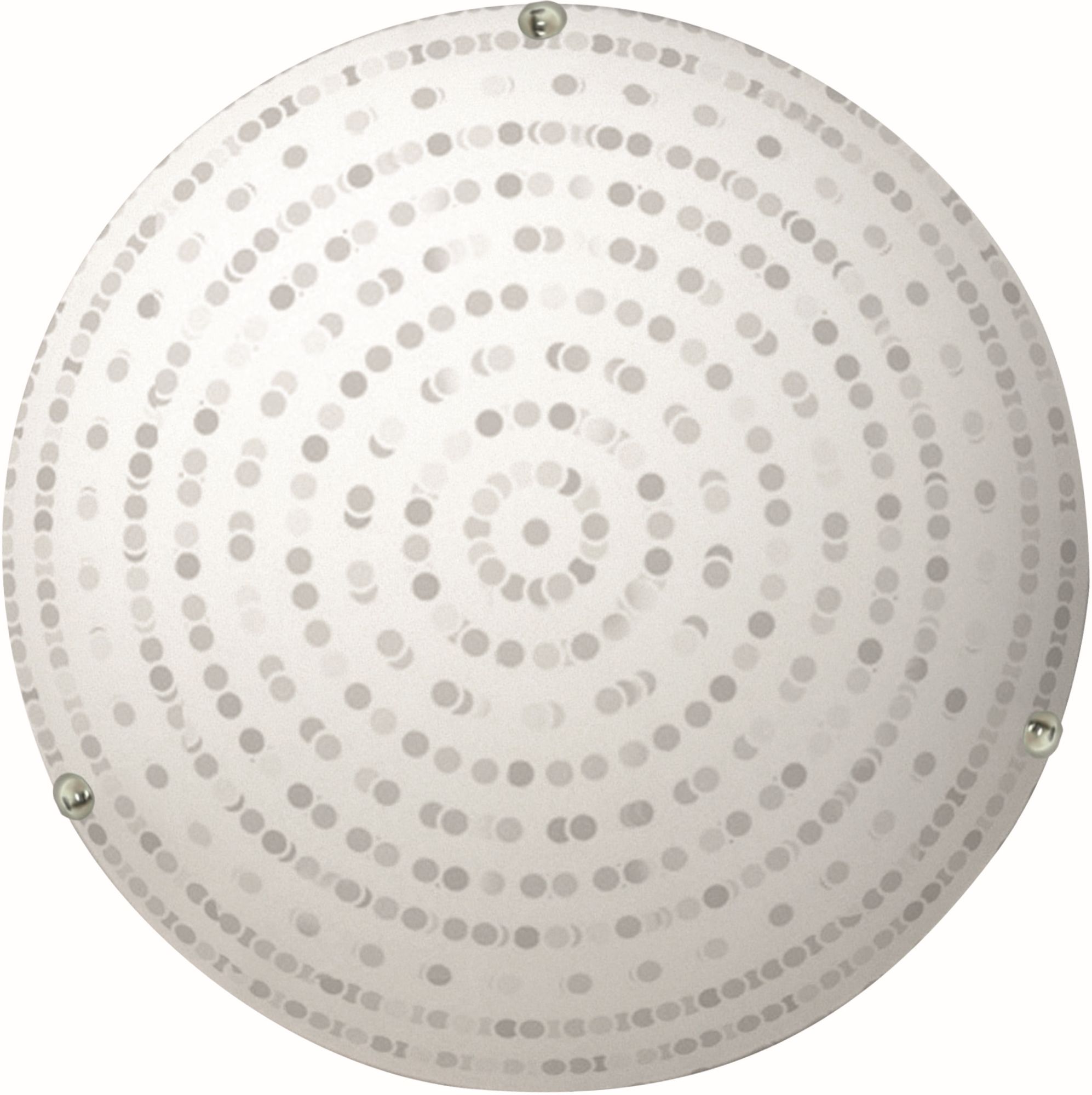 Candellux Circle plafonnier 1x60 W blanc 13-64240