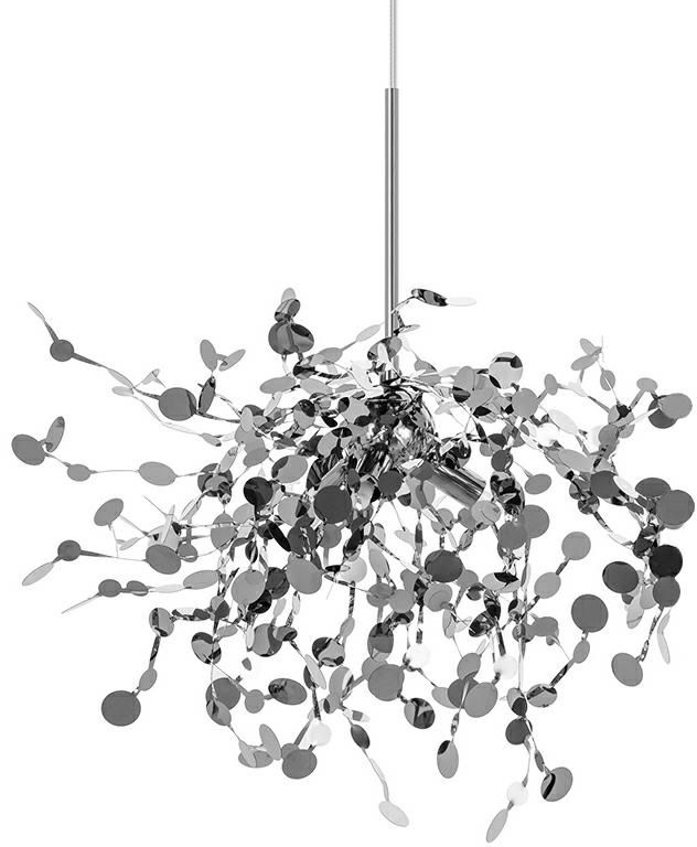 King Home Monete lampe suspendue 3x40 W chrome JD8653-1.CHROM