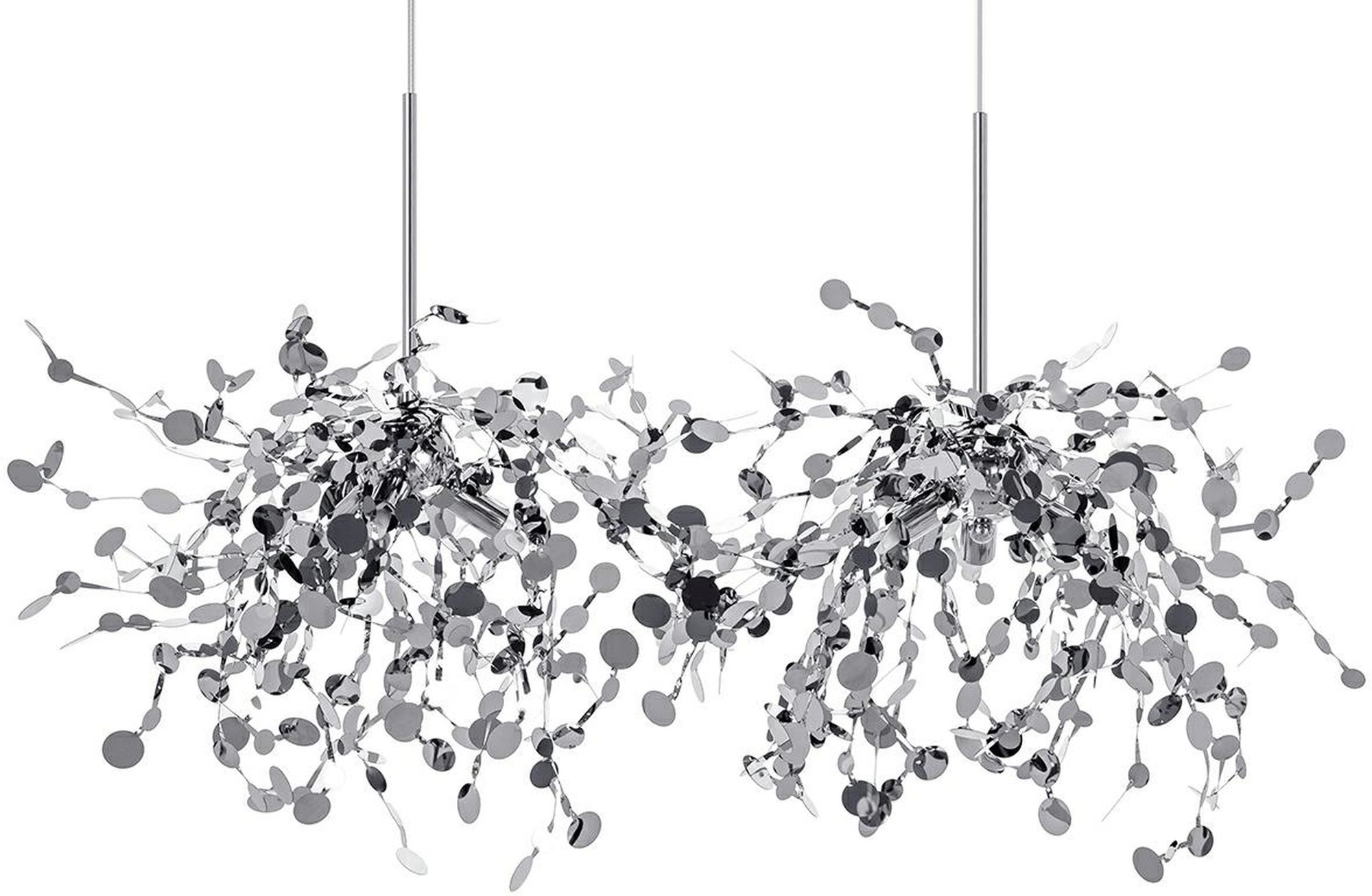 King Home Monete lampe suspendue 6x30 W chrome JD8653-2.CHROM