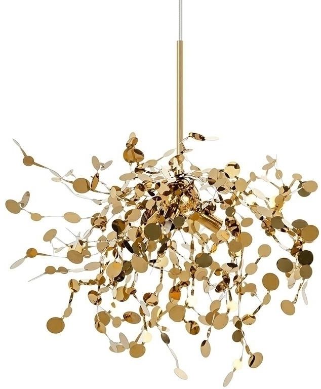 King Home Monete lampe suspendue 3x40 W doré JD8653-1.GOLD