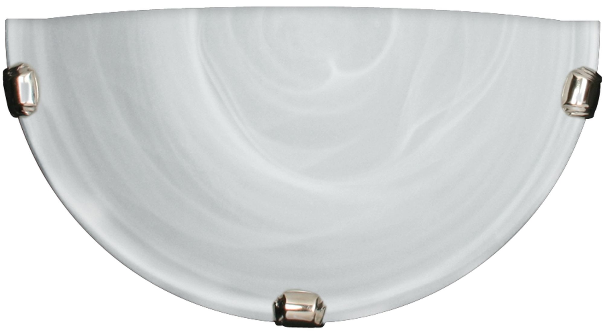 Candellux Duna plafonnier 1x60 W blanc-chrome 11-38671