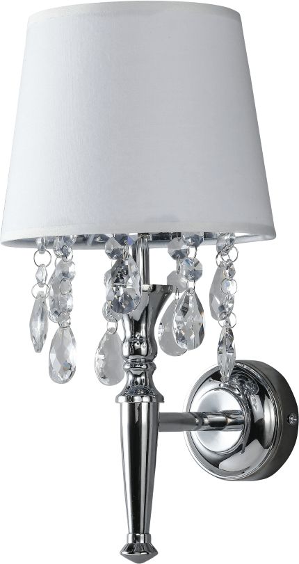 Light Prestige Vigo applique murale 1x40 W blanc-chrome LP-0412/1WWH