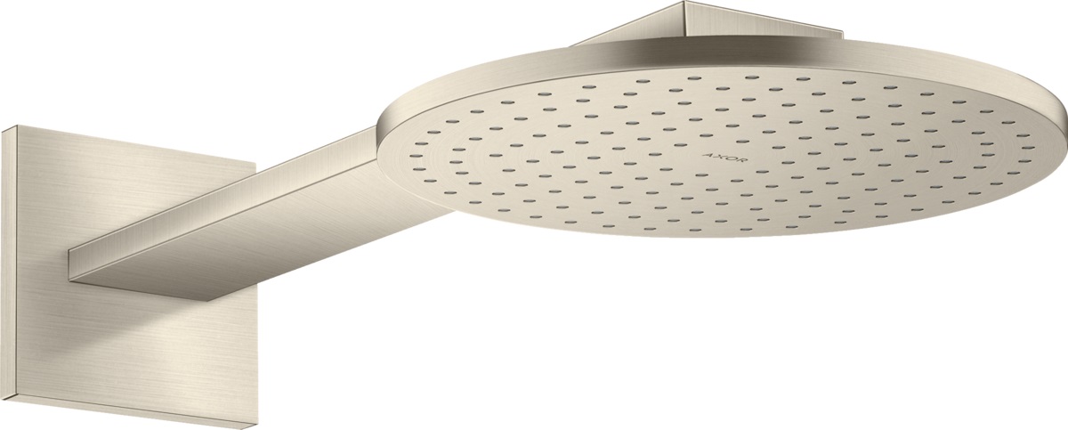 Axor ShowerSolutions douche à effet de pluie avec bras 25x25 cm ronde || 35296820