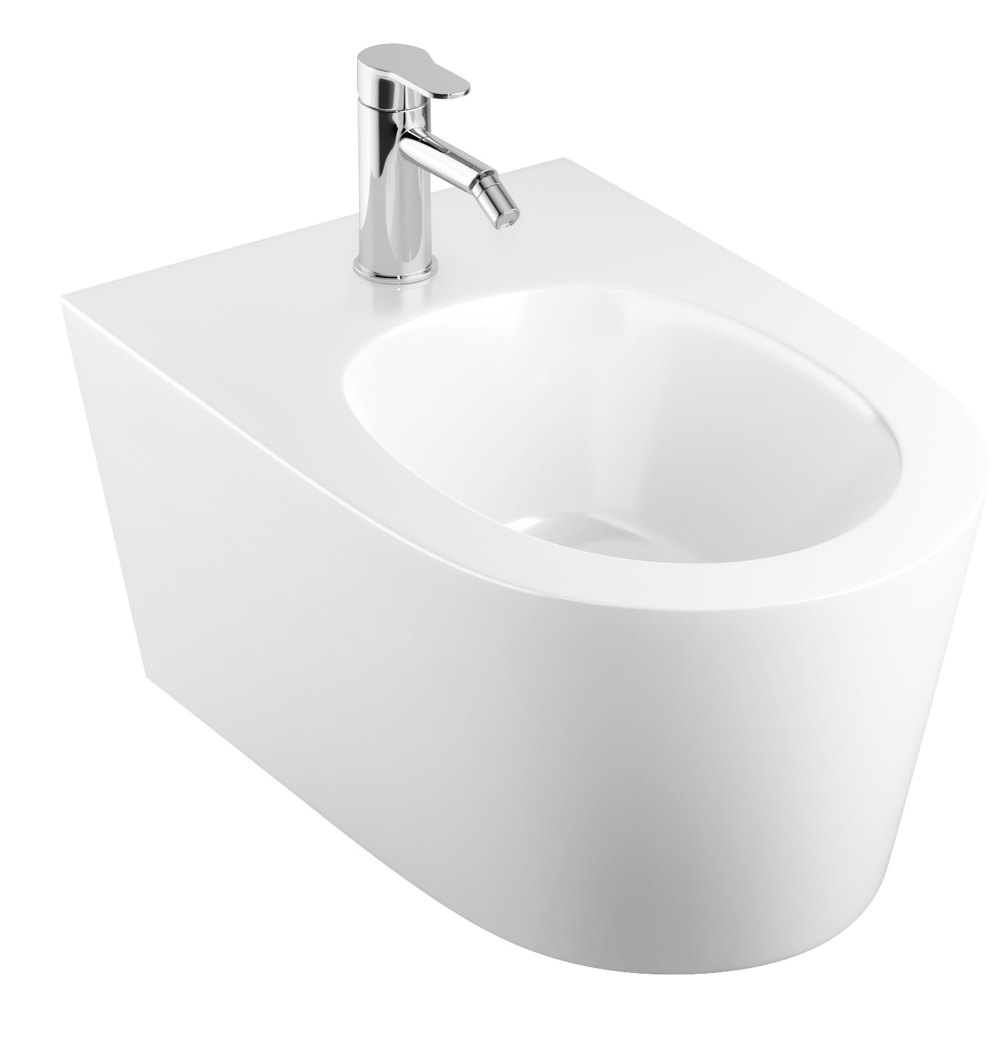Geberit One bidet suspendu blanc 500.690.JT.1
