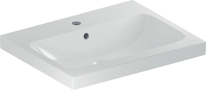 Geberit iCon lavabo 60x48 cm rectangulaire de meuble blanc 501.834.00.1