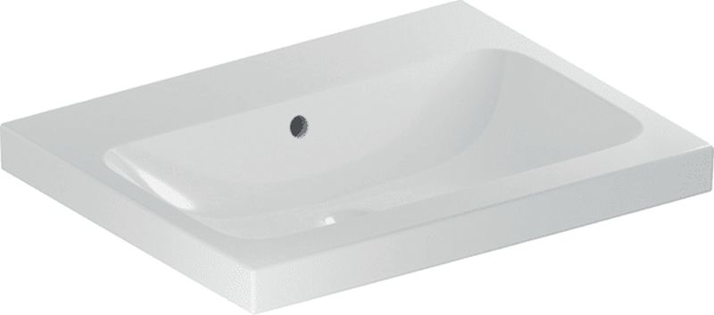 Geberit iCon lavabo 60x48 cm rectangulaire de meuble blanc 501.834.00.3