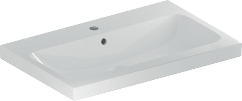 Geberit iCon lavabo 75x48 cm rectangulaire de meuble blanc 501.835.00.1