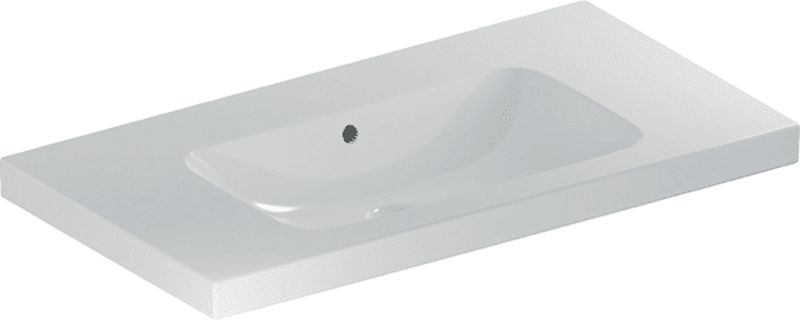 Geberit iCon lavabo 90x48 cm rectangulaire de meuble blanc brillant 501.840.00.3