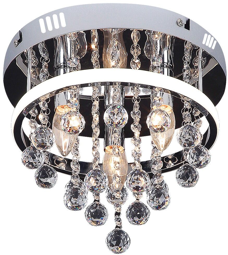 Rabalux Pallas plafonnier 4x40 W blanc-chrome 2236