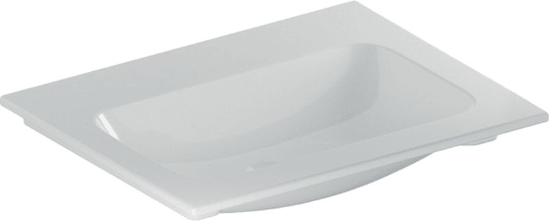Geberit iCon lavabo 60x48 cm rectangulaire de meuble blanc brillant 501.843.00.3