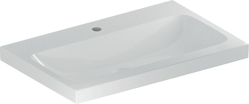 Geberit iCon lavabo 75x48 cm rectangulaire à poser blanc 501.848.00.5
