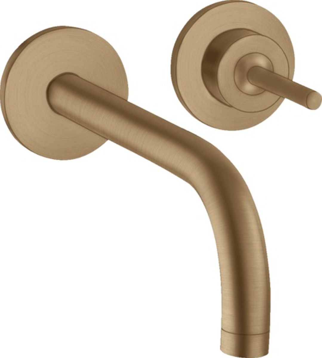 Axor Uno mitigeur de lavabo encastrée laiton/brun antique 38116140