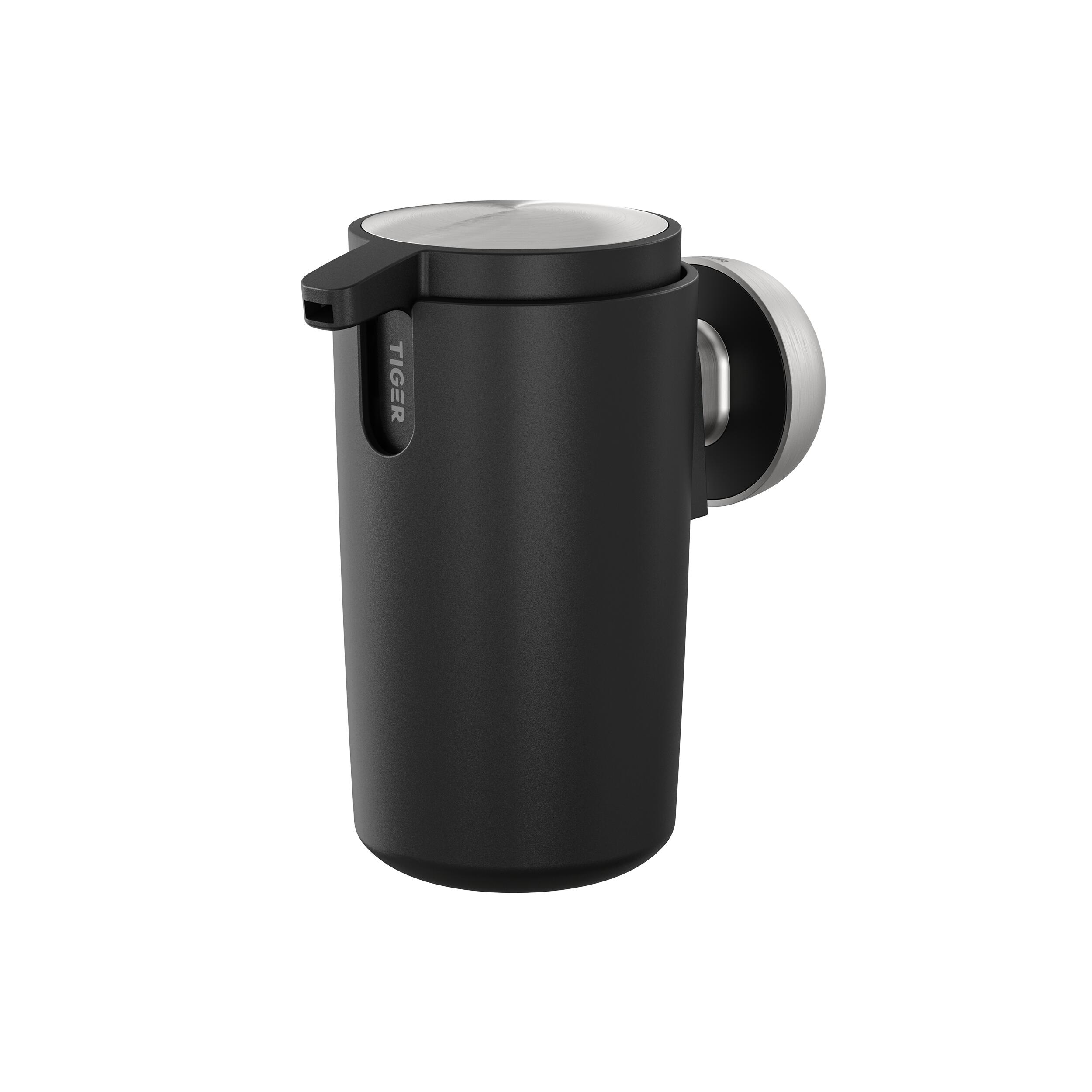 Tiger Cooper distributeur de savon 175 ml noir-acier 800236