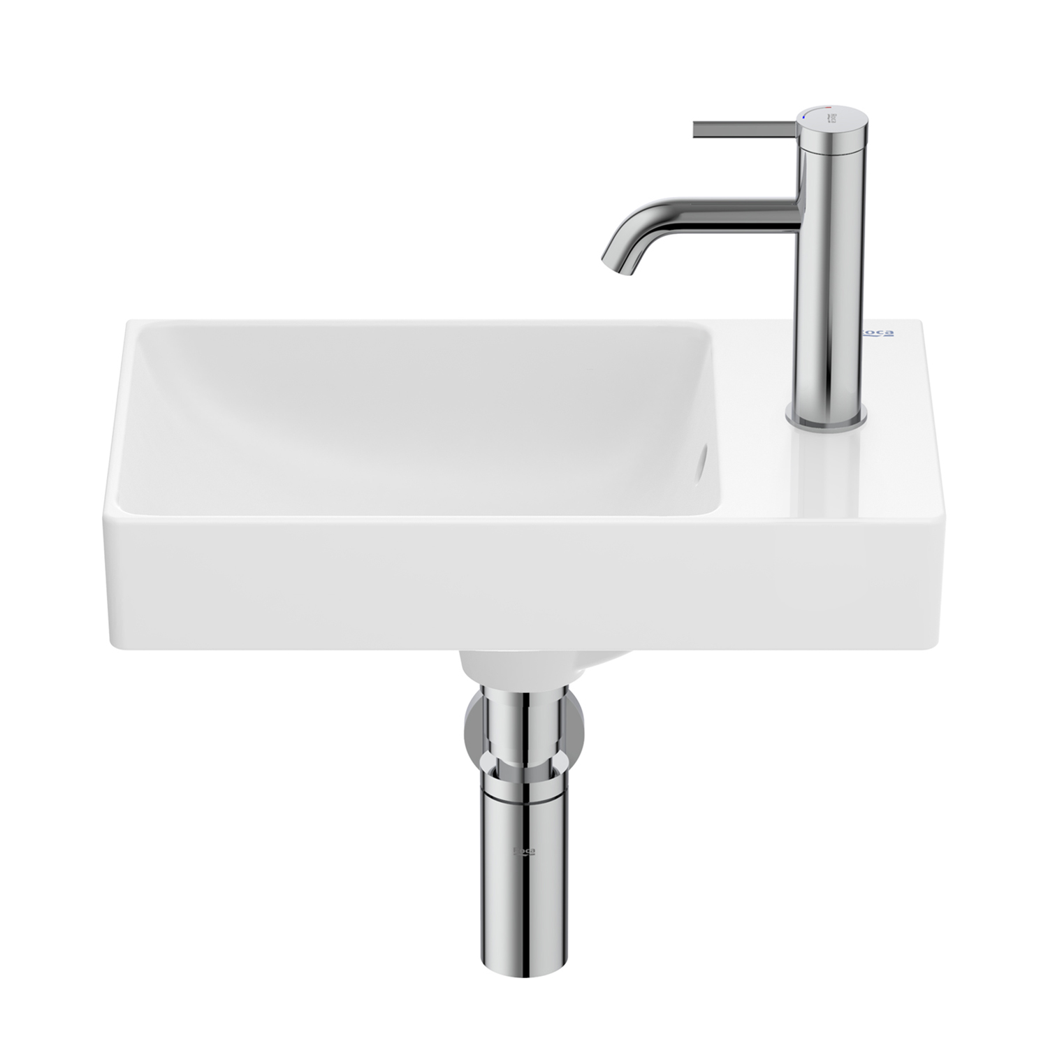 Roca Ona lavabo 45x26 cm rectangulaire classique blanc A327681S00