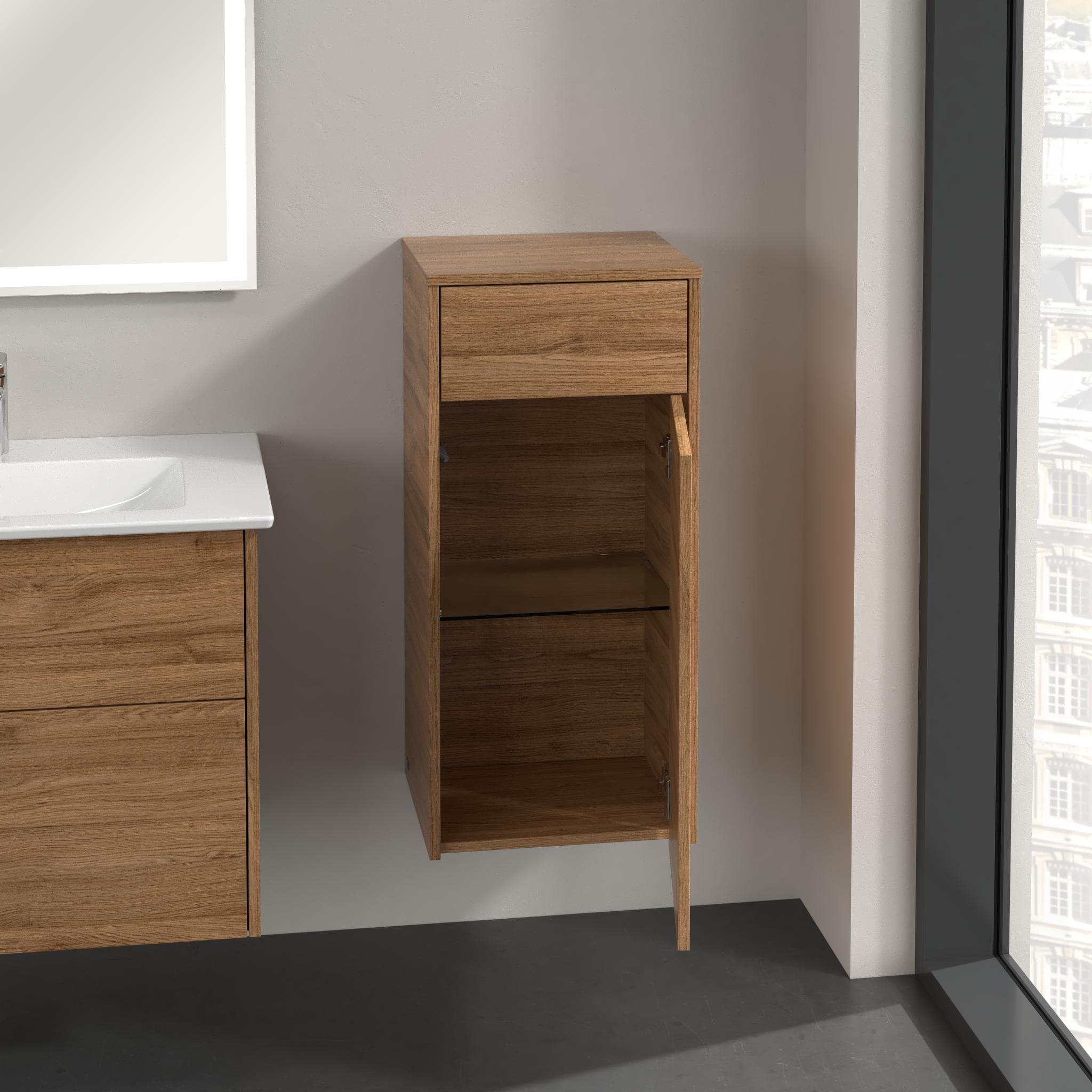 Villeroy & Boch Finero armoire 40x35x87 cm latérale suspendue chêne C53101RH