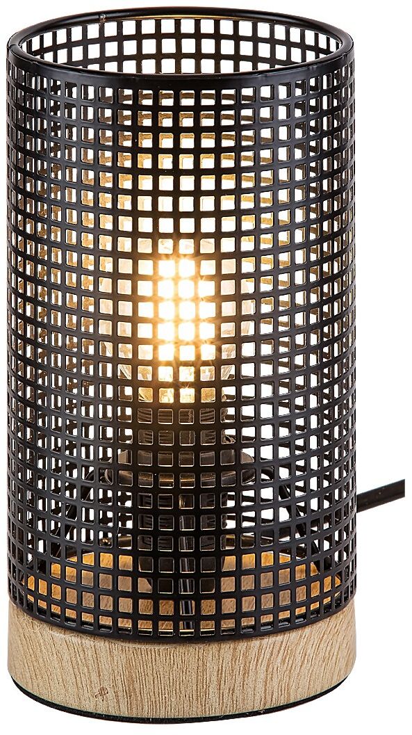 Rabalux Boogie lampe de table 1x25 W noir-bois 3180
