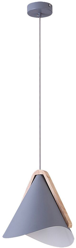 Rabalux Neva lampe suspendue 1x60 W gris/cendre-bois 6649